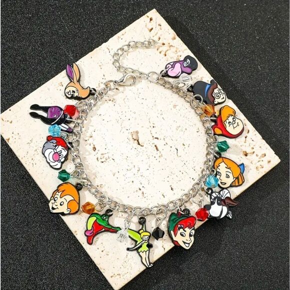 Peter Pan & Tinker Bell Charm Bracelet - Picture 2 of 3